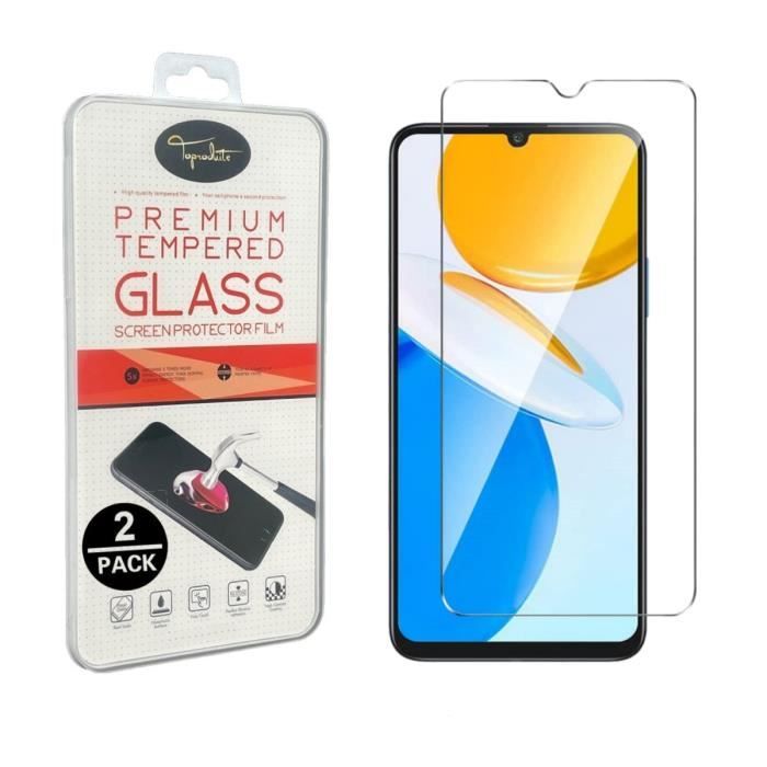 [2pack] Film de protection 2.5D Verre trempé pour Honor X7 [Toproduits®]
