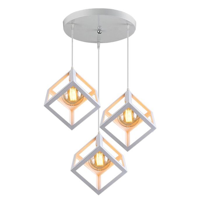 Plafonnier carré à LED conso. 40 W, intensité 3100 lumens