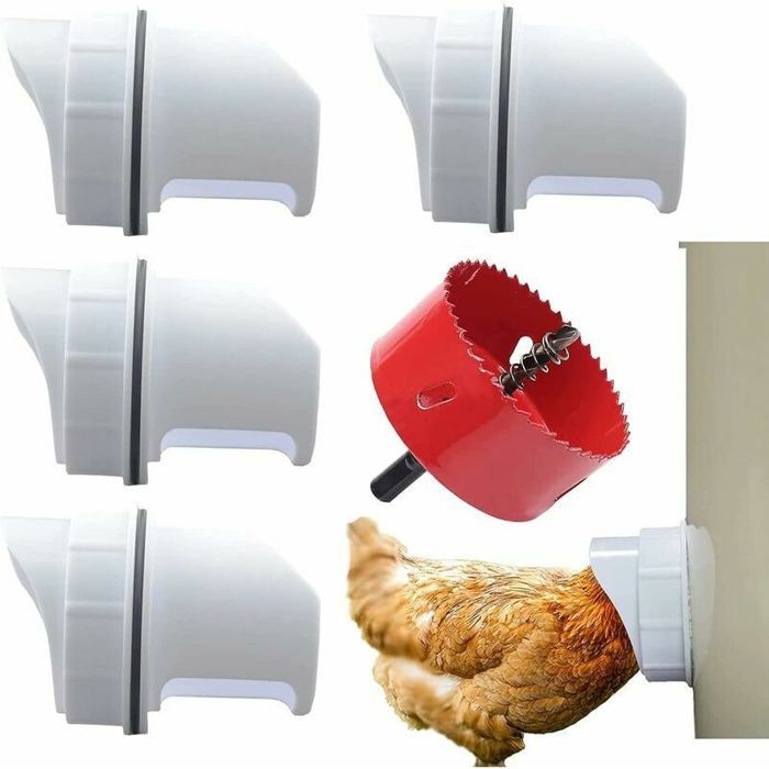 Meilleurs prix pour Distributeur de Nourriture - YNKKVRE - Tétines Automatiques - Résistant à la Pluie - Accessoire Poulailler