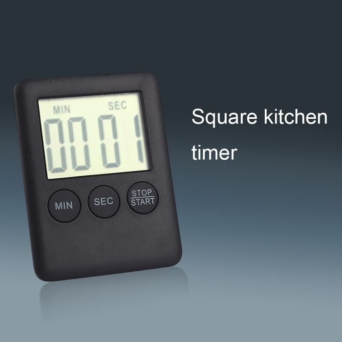 Minuteur Numérique XREXS 2 Canaux - Volume Réglable - Compte à Rebours 99h - Aimant Et Support
