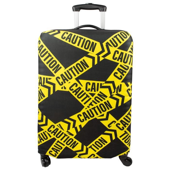 Housse De Voyage Lavable Pour Bagages 29-32 Pouces Noir Housse De Valise De Voyage En Tissu Extensible, Housse De Protection Pour Bagages De 18 à 28 Pouces, Série De Textes Valise Soute