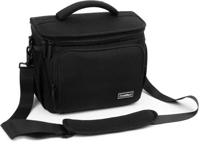 Mantona Premium Sac D'épaule Pour Appareil Photo Sable/Noir