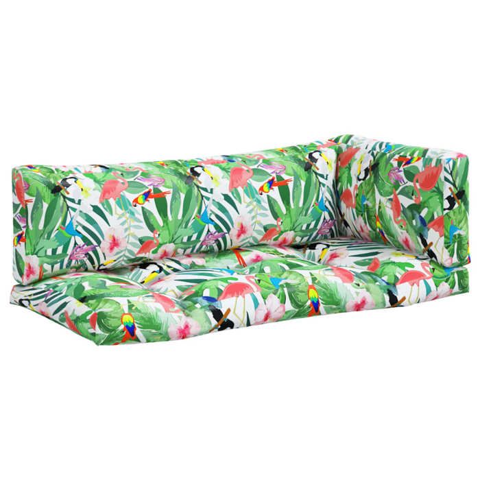 Coussins De Chaise à Dossier Bas Imperméables 122x55cm - Confort Extérieur Anti-Glissement