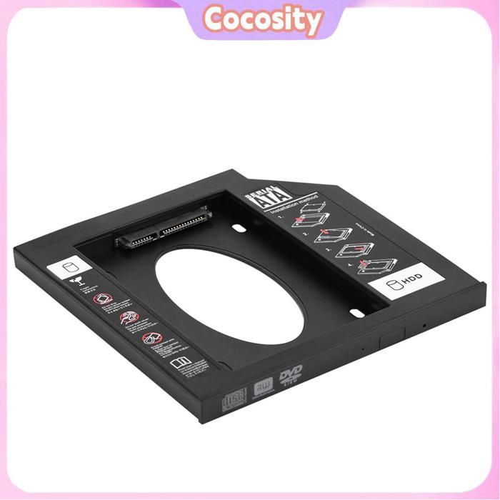 Cocosity HDD Caddy 2,5 'SATA HDD SSD Enceinte Disque dur Disque DVD ...