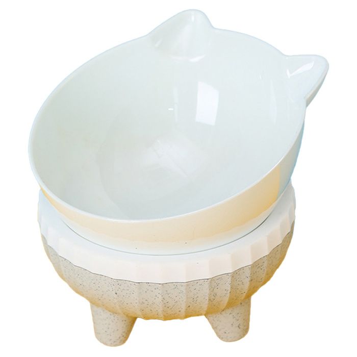 Meilleurs prix pour Gamelles surélevées pour chat gamelles inclinées anti-vomissements gamelles pour chat protégeant la colonne vertébrale