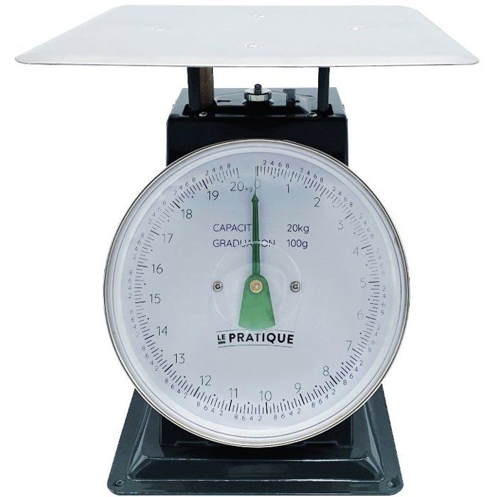 LE Pratique Balance de cuisine mecanique 20 kg inox 100 g - vue 1