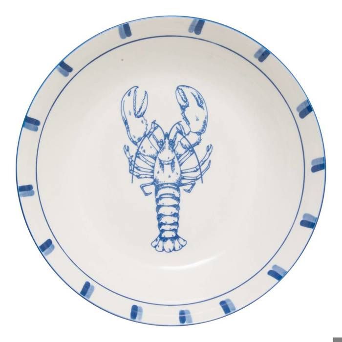 Lot de 6 assiettes D20cm OCEANIA