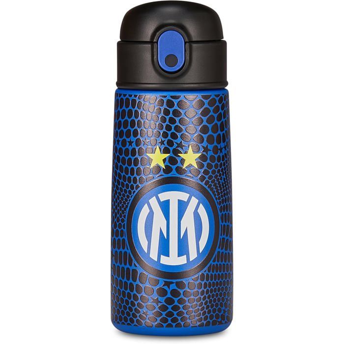 Inter Gourde Thermique Bleu Maintien Température jusquà 24 h Gourde dasile école primaire et loisirs enfant Football bleu Moderne