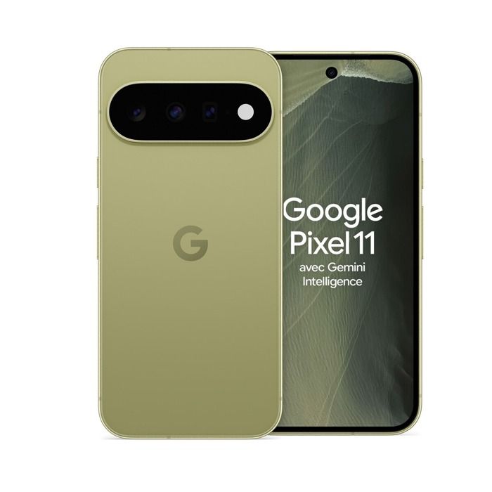 Smartphone Google Pixel 11 6.3 OLED 5G Double SIM 256 Go Pistache