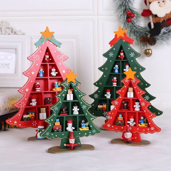 Lot De 200 Mini Décorations De Noël En Bois Naturel – 20 Motifs Variés (Étoiles, Cloches, Élans) Pour DIY Et Créations
