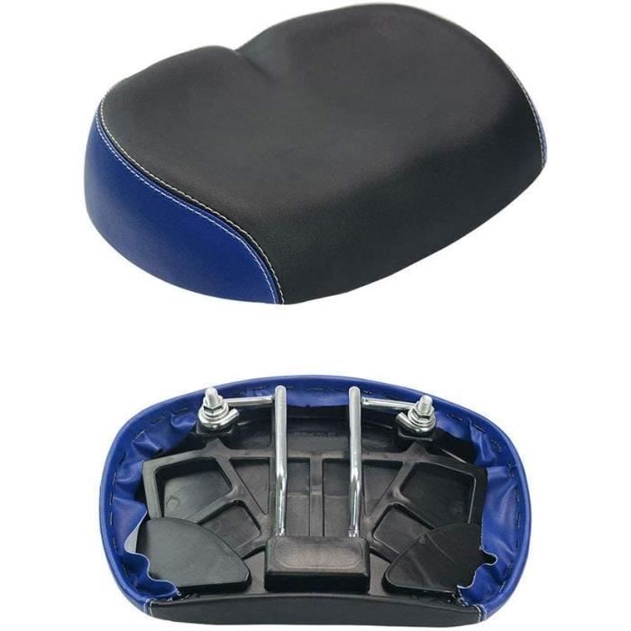 Selle De Vélo Large Sans Nez - Confortable Pour Hommes Et Femmes, VTT, Vélo De Route - Mousse épaisse, Support Ischiatique