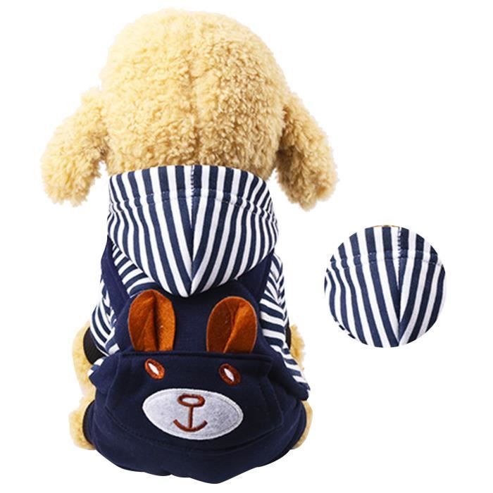 Sweat ?� capuche pour chien Sweat ?� Capuche Chaud pour Animal de Compagnie, Mignon Chien ?� 