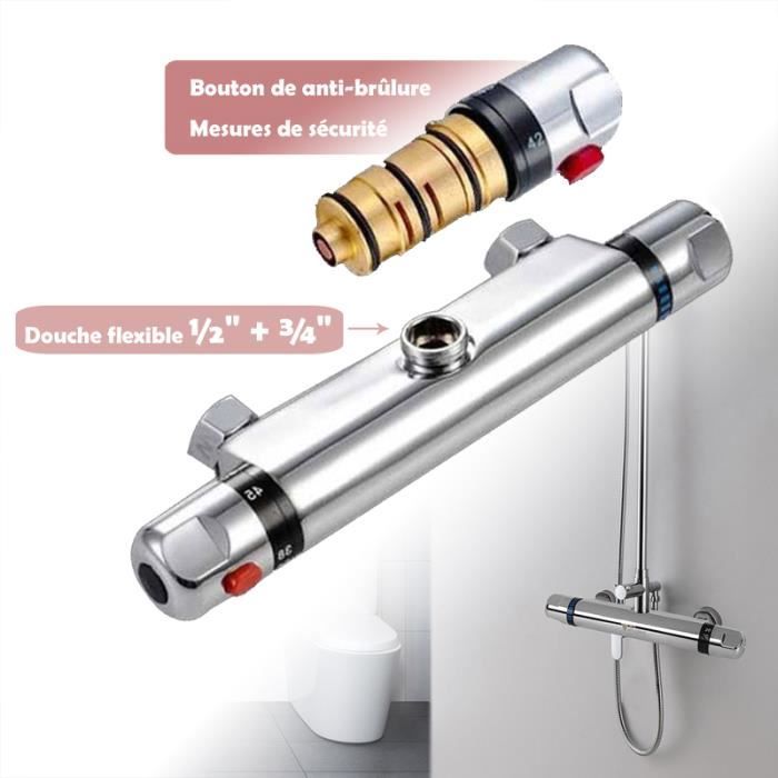 Robinet Poussoir Eau Froide Uniquement,Robinet à