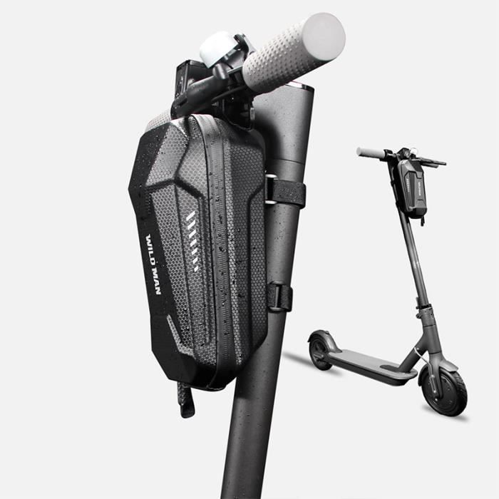 Sacoche Guidon Trottinette Électrique USB Imperméable - Compatible Xiaomi, Ninebot - 4L Avec Bandes Réfléchissantes