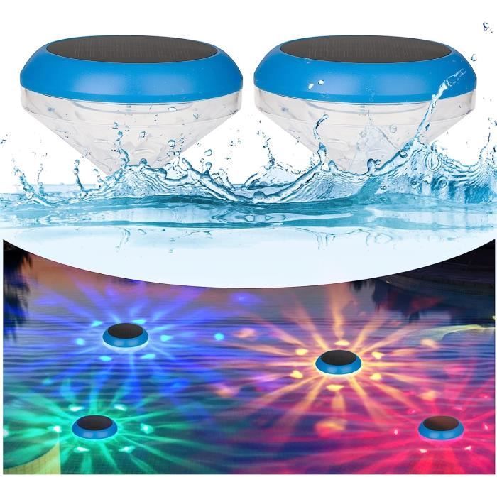 Lumière Piscine Flottante,Lampe Solaire Piscine Avec Rgb Couleurs — free download
