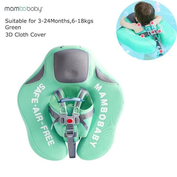 Bouée bébé enfant pour apprentissage de la natation - Taille 2 (10-15 kg) -  Bleu et Vert - Cdiscount Jeux - Jouets