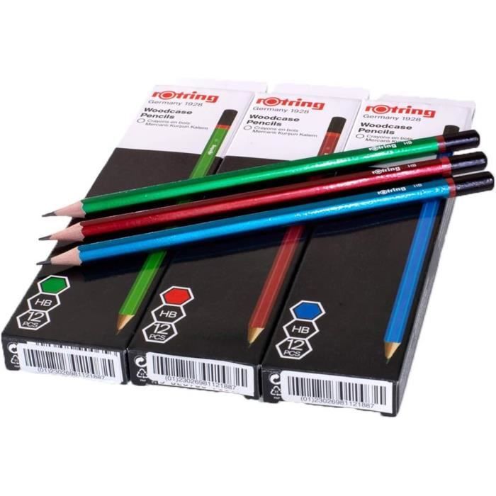 36 Crayons De Noël Avec Gomme – Stylos Festifs Pour Enfants, Idéaux Pour Calendrier De L'Avent Ou Cadeaux