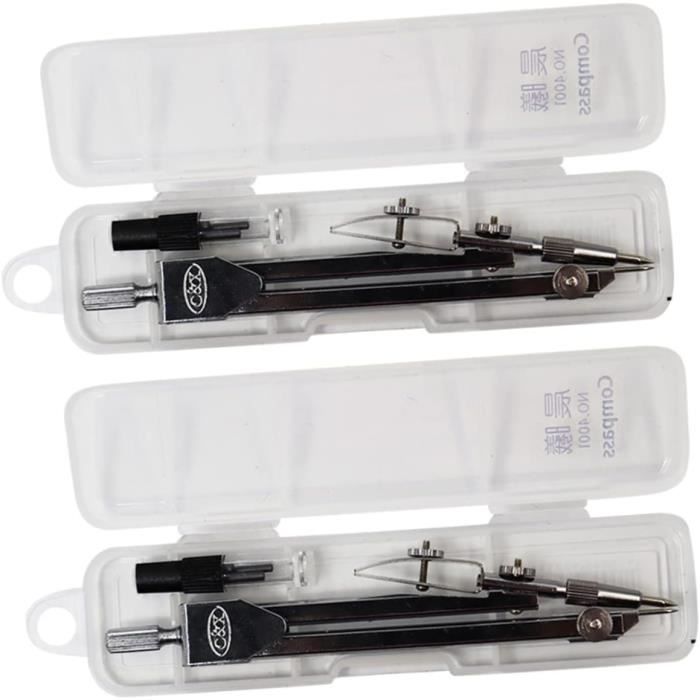 NCONCO Boussole De Menuisier Précision – Compas Crayon Pro Pour Travail Du Bois, Géométrie & Dessin