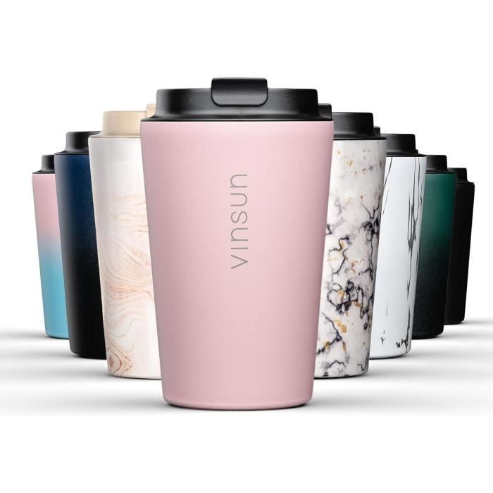 Tupperware Iso Mug 470 ml Rouge - Tasse à Café Tasse Isotherme