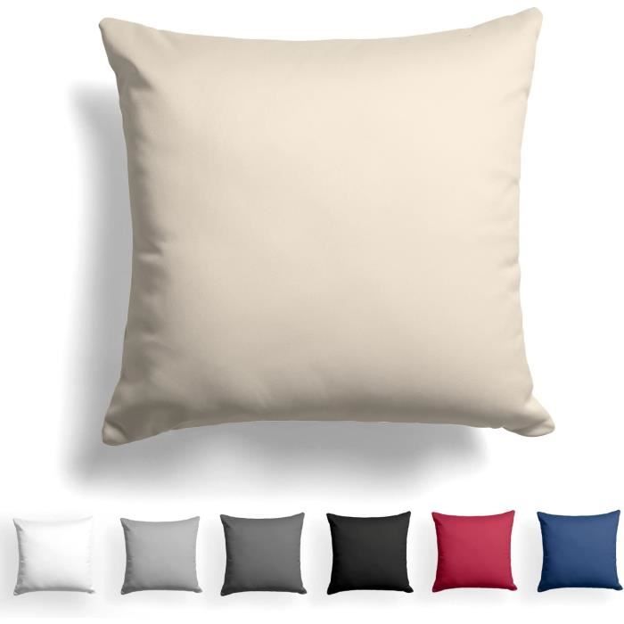Lot De 3 Housses De Coussin En Tissu Texturé - Beige/blanc - HOME | H&M BE