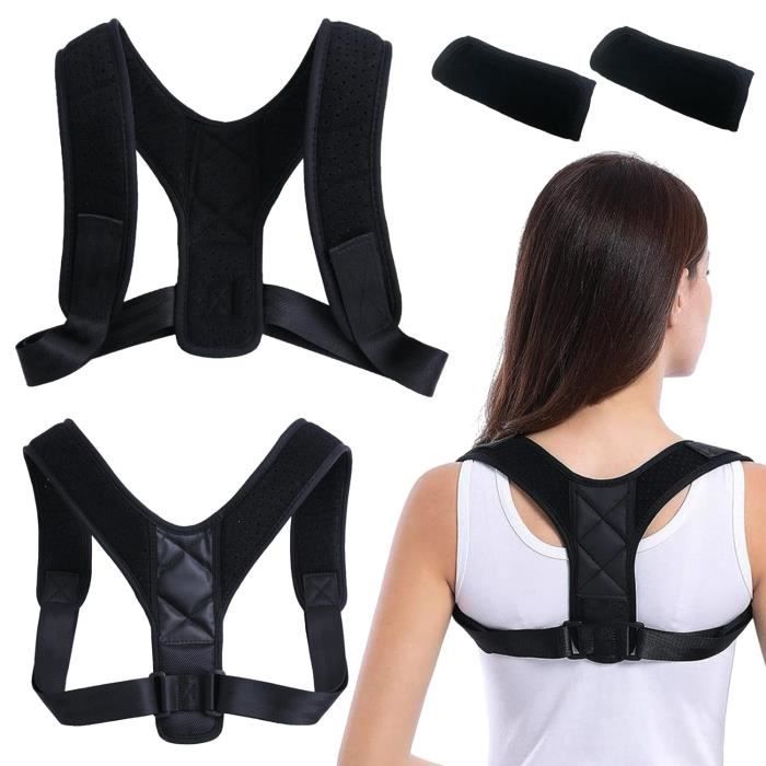 Correcteur De Posture Ceinture Dorsale Reglable Redresse Maintien Dos Pour Confiants Homme Femme Kungfuren Redresseur De n887 Cdiscount Sport