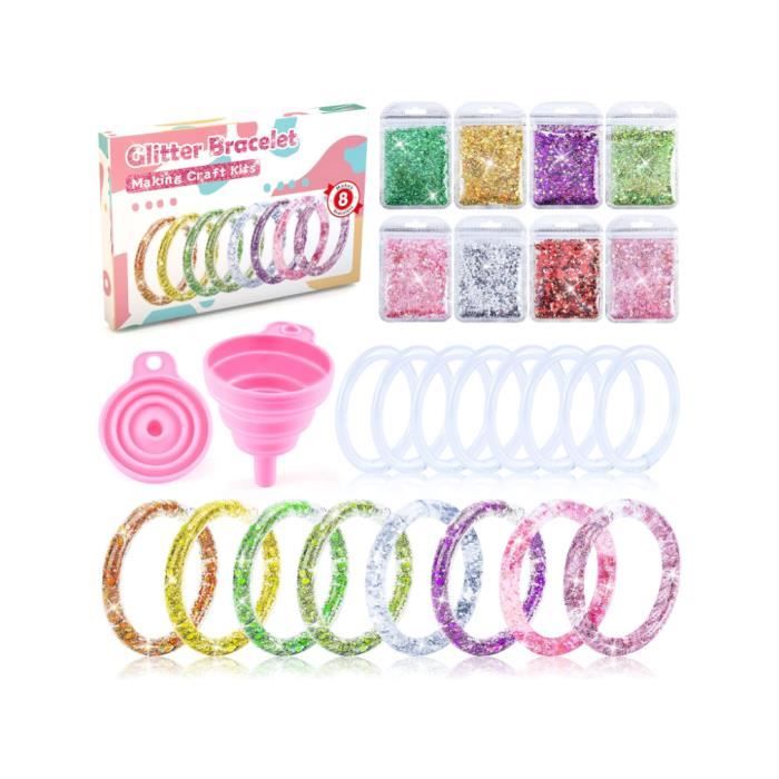 Jouet Cadeau Fille 4 5 6 7 8 9 10 11 Ans, Scrapbooking Carnet Secret Papeterie Bricolage Activites Manuelles pour Enfants - Jeux - Jouets