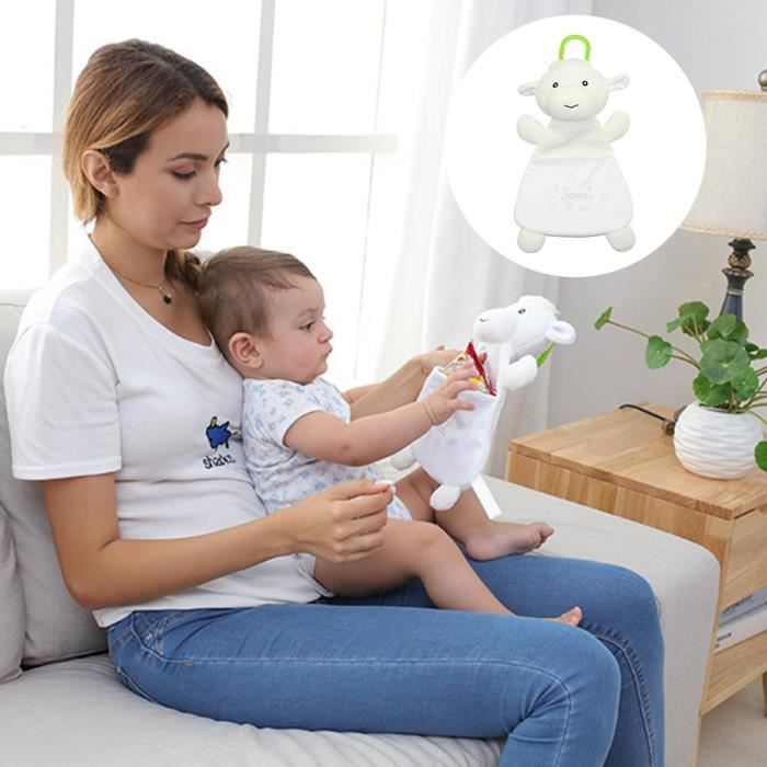 Jouet Cadeau de Noel Bébé Cartoon Animaux Creative Lit En Peluche