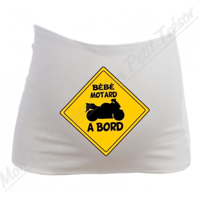 Bandeau Grossesse Bebe Motard A Bord Future Maman Cdiscount Puericulture Eveil Bebe