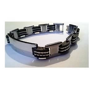 Bracciale Gourmette Uomo In Acciaio Inossidabile | Colore Argento, Larghezza 7mm