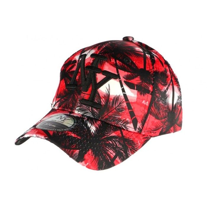 casquette de baseball rouge