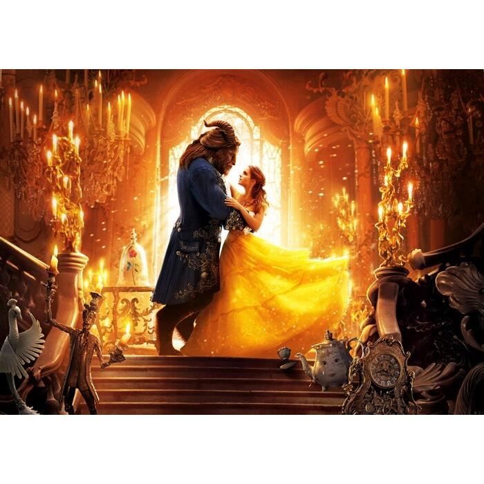 Bannière Anniversaire Personnalisée La Belle Et La Bête – Décoration De Fête