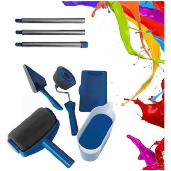 Rouleau, 1 set Paint Runner Pro Roller Brusher Painting Handle Tool
