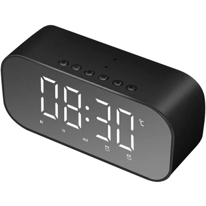 Réveil Numérique À Côté Du Secteur Alimenté, Led Réveil Avec Écran À