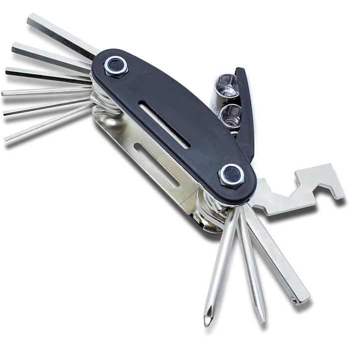 OUTIL DE RÉPARATION Vélo Premium 7 Fonctions En 1 Installation Rapide