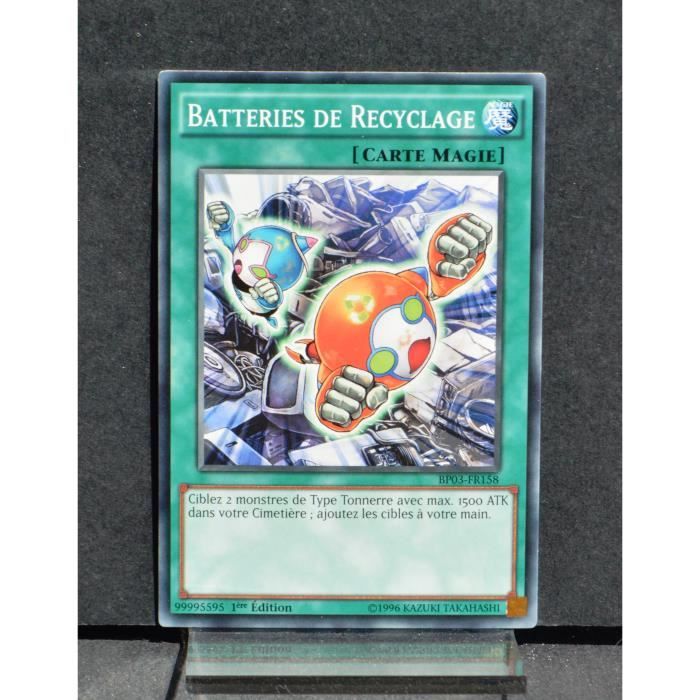 Carte YUGIOH BP03FR158 Batteries De Recyclage NEUF FR Cdiscount