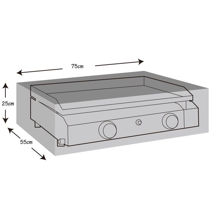Housse De Protection Pour Barbecue Ooni Koda 16 - Tissu Oxford 210D Imperméable Anti-UV, Taille 99x48x24 Cm - 7