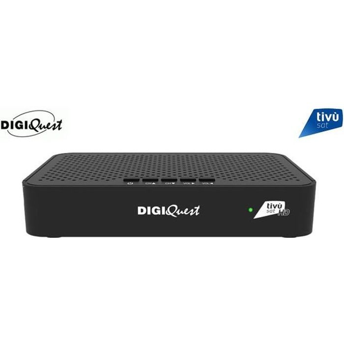 DIGIQUEST CLASSIC Q30 RÉCEPTEUR TIVUSAT HD + CARTE TIVUSAT ACTIVÉE