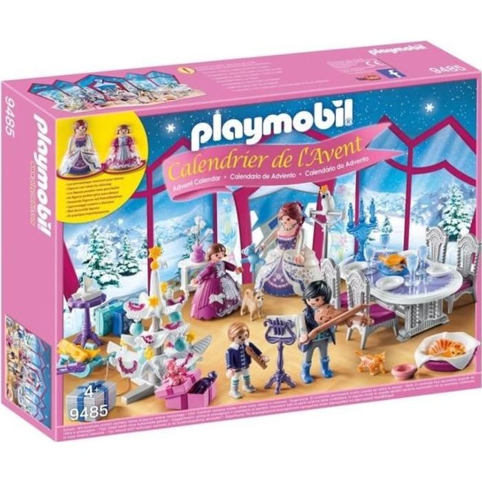 Calendrier de l'Avent PLAYMOBIL - Bal de Noël au salon de Cristal - Mixte - A partir de 4 ans