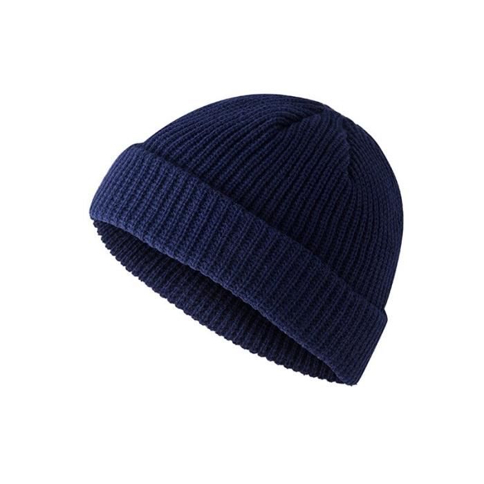 Bonnet D'Hiver Unisexe De Qualité Supérieure En Laine Avec Pompon
