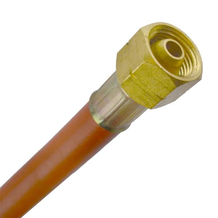 2m tuyau de gaz propane Connecteur femelle pour les régulateurs de perçage 8 mm