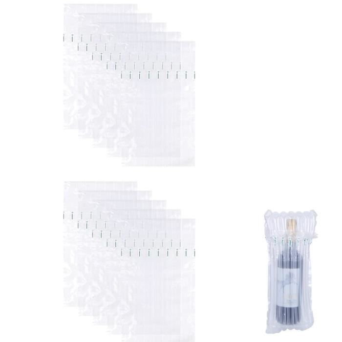 Lot De 300 Coussins à Bulles Gonflables 10x15 Cm - Rembourrage Protection Expédition Et Déménagement