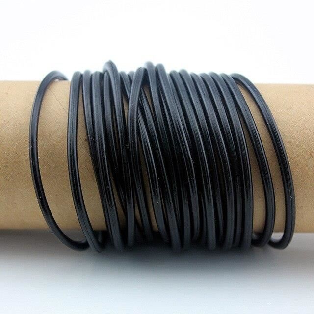 Lot de 20 Bracelets en caoutchouc noir et blanc Bracelets d