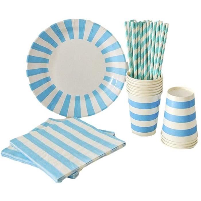 Assiettes Jetables Talking Tables – Motif Fleurs Boho – 24 Assiettes En Carton – Diamètre 23 Cm – Pour Fête, Anniversaire, Pique-Nique