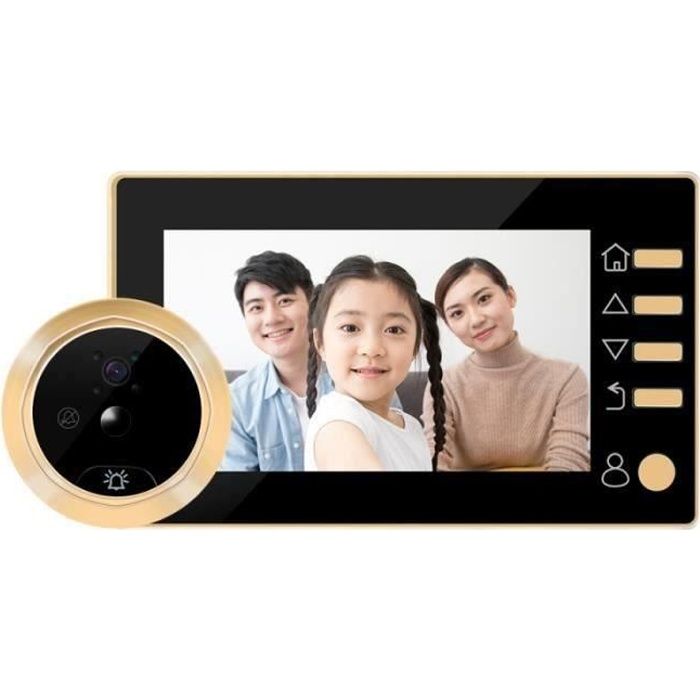 Sonnette Visiophone Sans Fil Electronique De Porte Avec Cam ra sonnette-visiophone-sans-fil-electronique-de-porte-avec-cam-ra