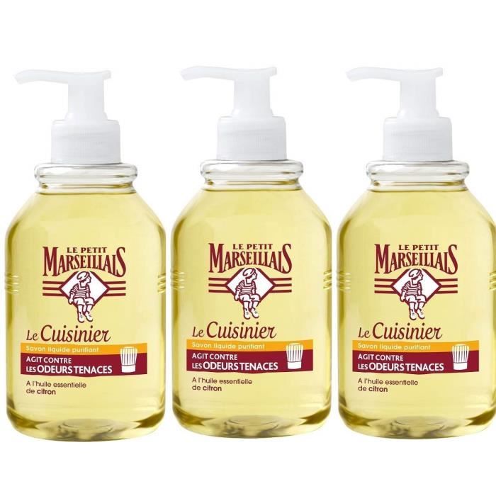 Le Petit Marseillais Savon Liquide Pompe Du Cuisinier 300 Ml Lot De 3 Achat Vente Savon Syndets Le Petit Marseillais Savo 6705 Cdiscount