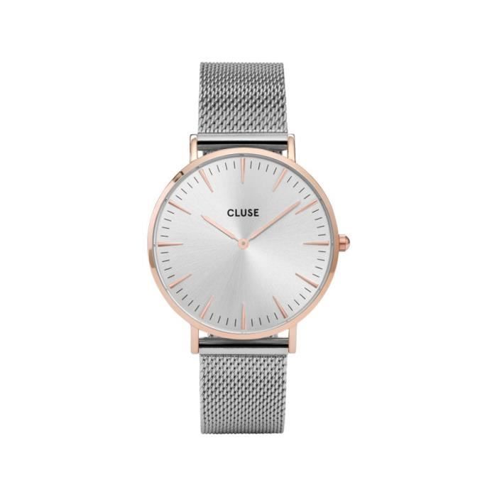 Montre femme cluse argent clearance