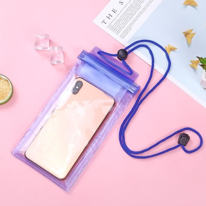 Boîte étanche De Plongée Transparente - Protection Pour Téléphone, Appareil Photo - Flottante, Avec Corde Et Crochet