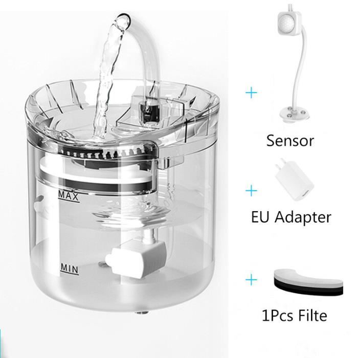 Distributeur D'Eau Automatique USB - Pompe Pour Bouteilles 1.5L à 19L - Rechargeable - Blanc - Maison/Bureau/Camping