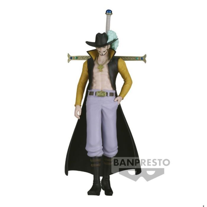 Figurine BANPRESTO Dracule Mihawk 16 cm Licence officielle One Piece