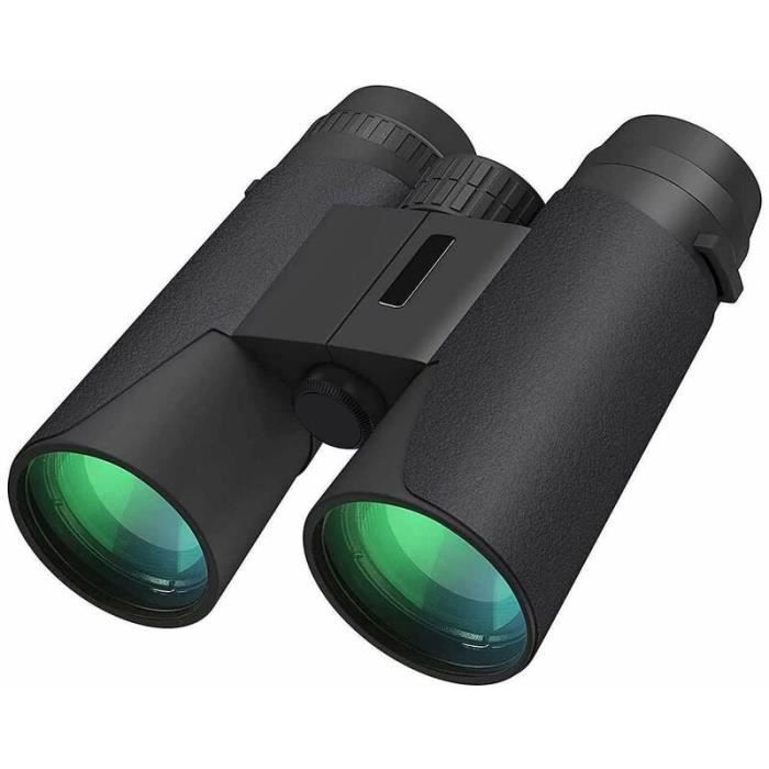 Jumelles Warmax 12x42 HD - Étanches, Antibuée, Compactes | Pour Observation Oiseaux, Chasse Et Voyages